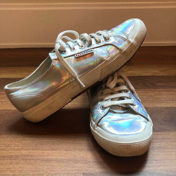 Superga Hologram Mirrored Sneakers - Picture 3 of 5